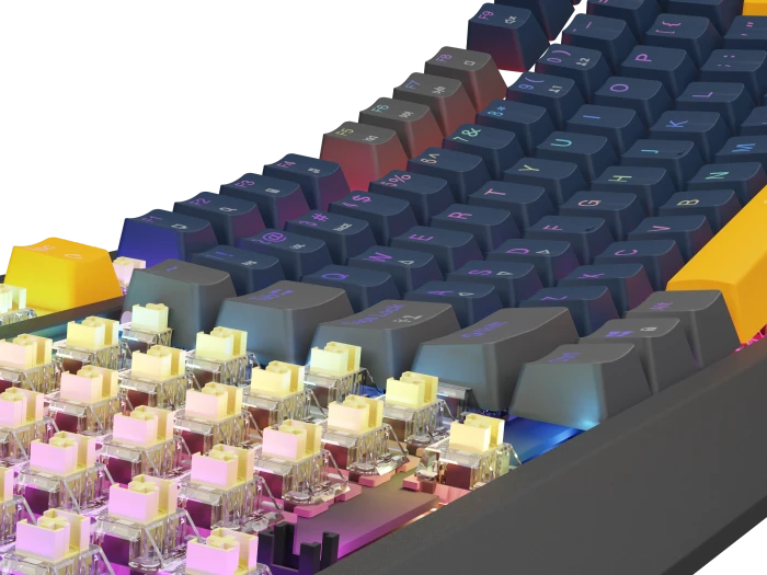 Genesis Thor 230 TKL, Naval Blue Positive, LEDs RGB, hot-swap, Outemu Panda, USB, US