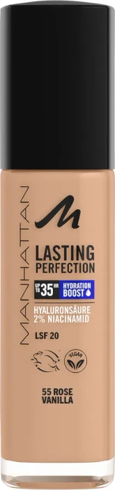 Manhattan Lasting Perfection 35h Foundation 55 rose vanilla LSF20, 30ml