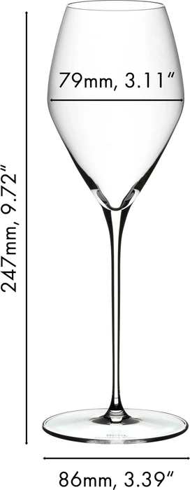 Riedel Veloce Sauvignon Blanc Glas, 2 Stück