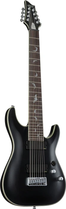 Schecter Damien Platinum-8 Satin Black