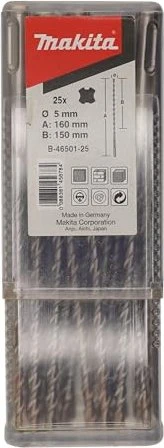 Makita SDS-VPlus Hammerbohrer, 25er-Pack