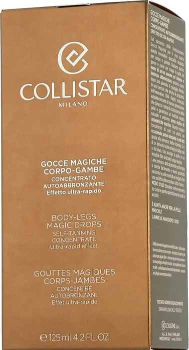 Collistar Magic Drops Body-Legs Self-Tanning Concentrate, 125ml