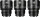 7artisans Infinte 35/50/85mm T2.1 Full Frame Cine 3-Lens Set für PL Mount schwarz