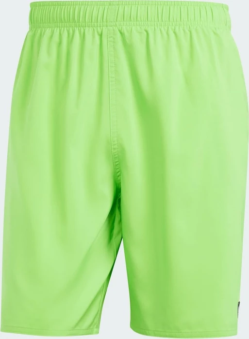 adidas Solid CLX Classic-Length Badeshorts lucid lime/white (Herren)
