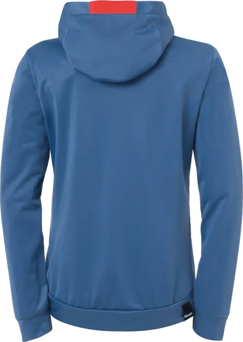 Kempa Player Hood Trainingsjacke ice grey/fluo red (Damen)
