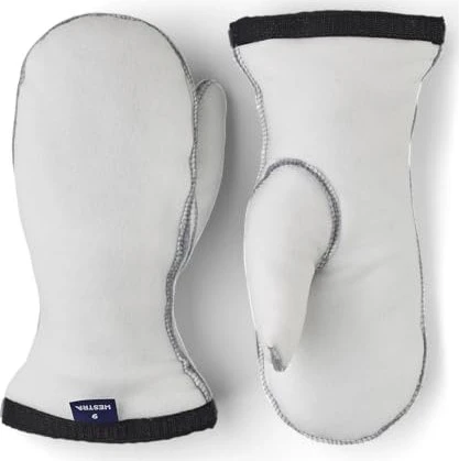 Hestra Heli Ski Liner Mitt Innenhandschuhe offwhite