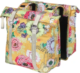 Basil Bloom Field Doppeltasche Gepäcktasche gelb