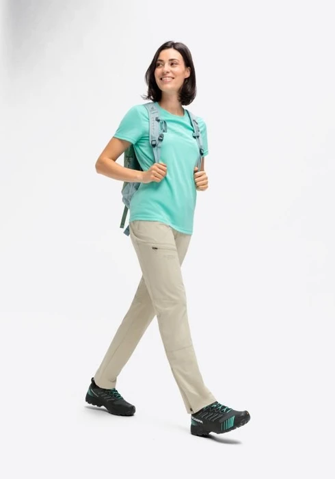 Maier Sports Inara Slim Vario Hose lang brown rice (Damen)