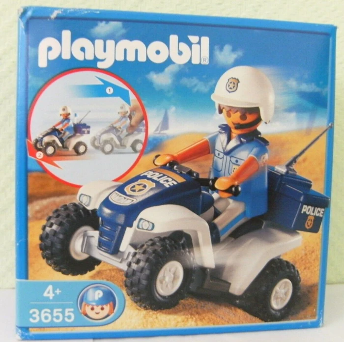 playmobil City Action Police-Quad