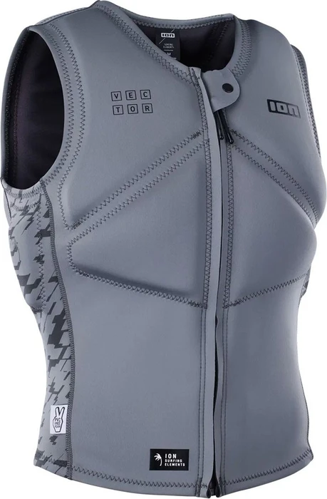 ION Vector Vest Core Front Zip Schwimmweste sage/grey (Herren)