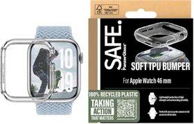 PanzerGlass Safe TPU Bumper für Apple Watch Series 10 (46mm) transparent