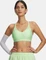 Under Armour Crossback Low Sport-BH lumos lime/white (Damen) Vorschaubild
