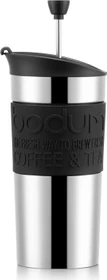Bodum Travel Press Set Kaffeebereiter 350ml edelstahl schwarz