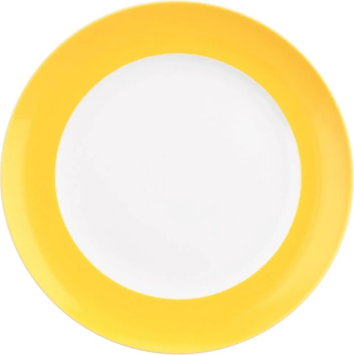 Seltmann Weiden Liberty pure colors Frühstücksteller 22, 22.6cm yellow glow