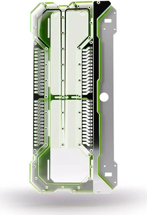 Singularity Computers Spectre Integra-M Elite, Silver, Distro-Plate, Verteilerplatte