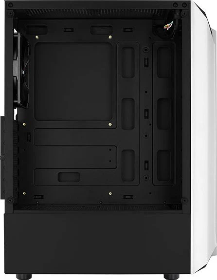 AeroCool Bionic V1, weiß, Glasfenster