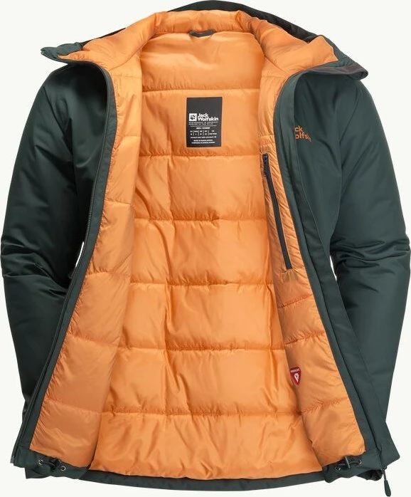 Jack Wolfskin Wisper Ins Funktionsjacke black olive (Herren)