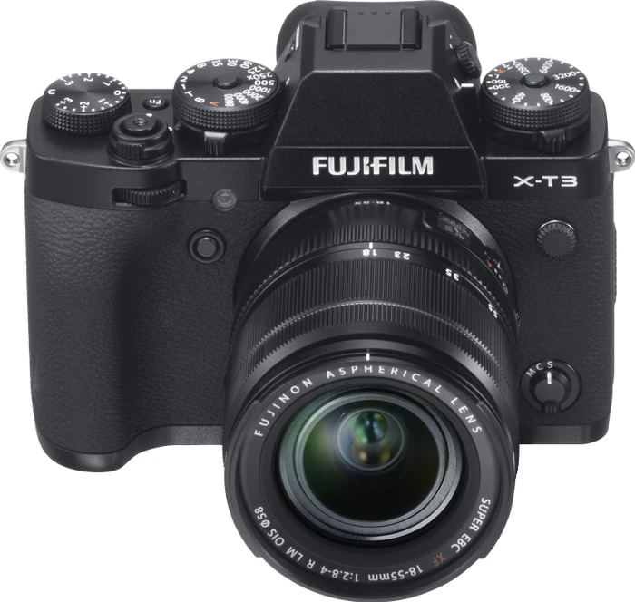 Fujifilm X-T3 schwarz mit Objektiv Fujinon XF 18-55mm 2.8-4.0 R LM OIS