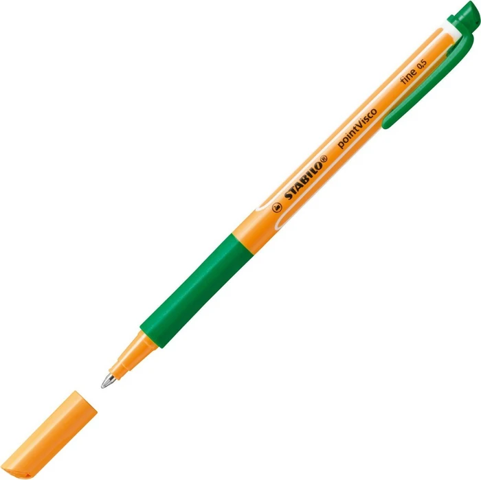 STABILO pointVisco Tintenroller (Mine) sortiert, 4er-Set, Etui