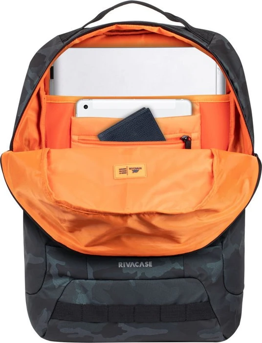 RivaCase 7661 Sherwood ECO 17.3" Laptop-Rucksack, navy camo