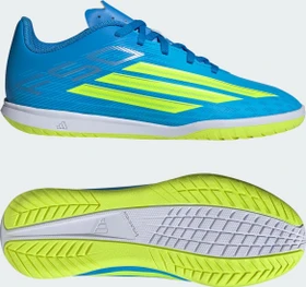 adidas F50 Club IN lucid ray blue/team solar yellow 2/lucid aquamarine (Junior)