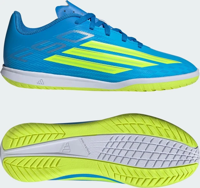 adidas F50 Club IN lucid ray blue/team solar yellow 2/lucid aquamarine (Junior)