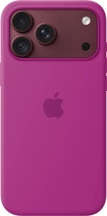 Apple Silikon Case mit MagSafe für iPhone 18 Pro Max magenta