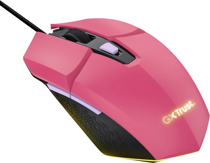 Trust Gaming GXT 109P Felox Gaming Mouse rosa, USB