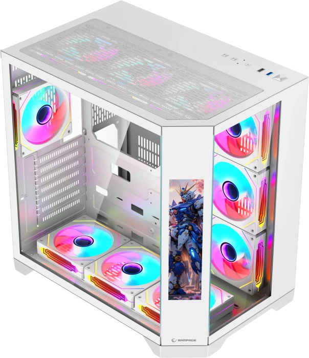 Rampage Nova White, Glasfenster