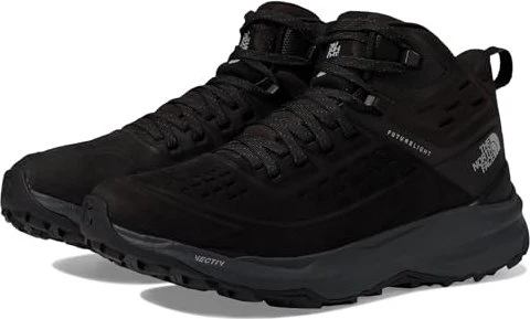 The North Face Vectiv Exploris II Leather Mid tnf black/vanadis grey (Herren)
