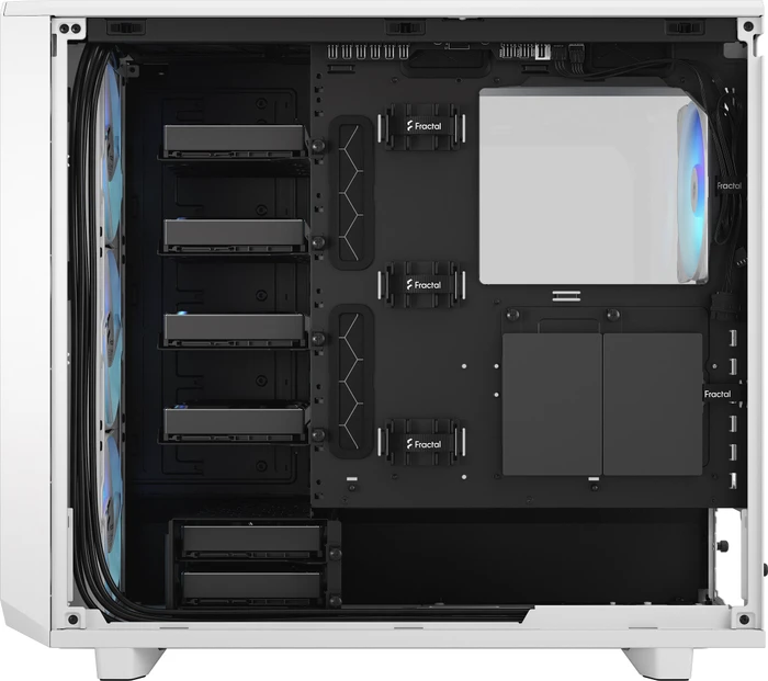 Fractal Design Meshify 2 RGB White TG Clear Tint, Glasfenster
