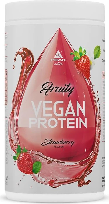 Peak Fruity Vegan Protein Strawberry 400g