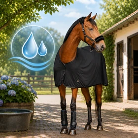 Covalliero Cool Kühldecke, 125cm, schwarz
