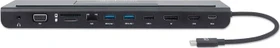 Manhattan 11-in-1 Docking Station, USB-C 3.0 [Stecker] (153478)