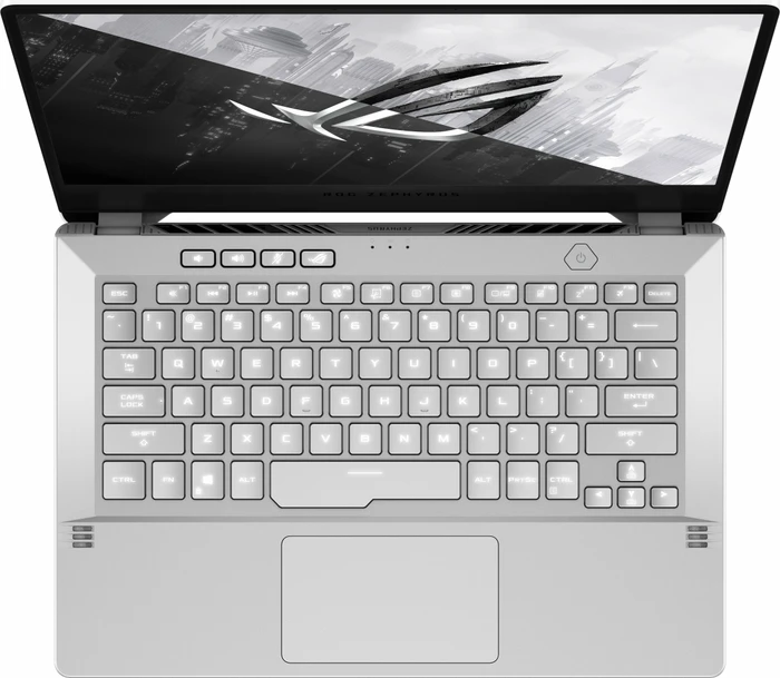 ASUS ROG Zephyrus G14 GA401IV, Moonlight White, Ryzen 7 4800HS, 16GB RAM, 512GB SSD, GeForce RTX 2060 Max-Q, DE