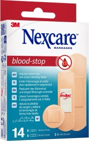 3M Nexcare Blood Stop Pflasterstrips,    14 Stück