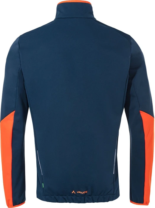 Vaude Matera Softshell Fahrradjacke dark sea/red (Herren)