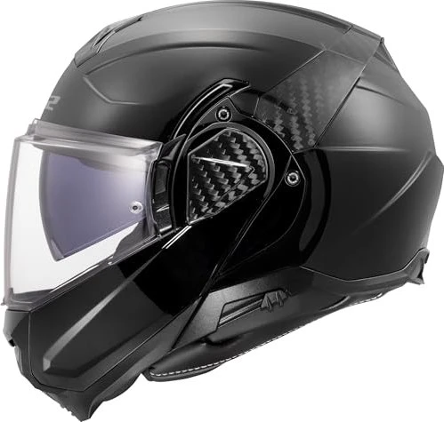 LS2 FF910 Advant II Solid schwarz
