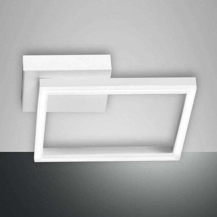 Fabas Luce Bard 27cm 1-flammig weiß