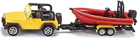 SIKU Super Jeep mit Boot