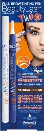 Beautylash Two Go Tinting Pen Duo natural brown, 30ml (2x 15ml)