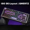 Yunzii B75 Pro, Black Purple, Milk Switch, USB/Bluetooth, DE Vorschaubild