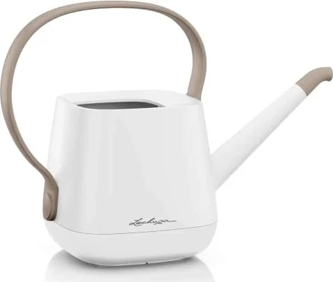 Lechuza Yula Gießkanne 1.7l weiß taupe seidenmatt