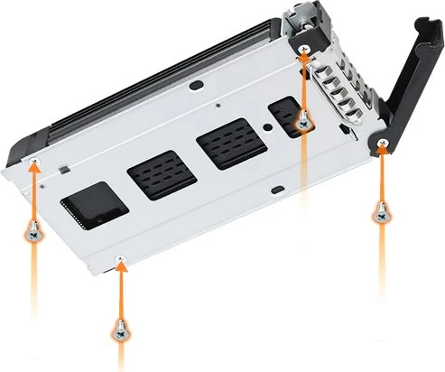 Icy Dock ToughArmor MB601TP-1B, Einschub/Carrier für MB601M2K-1B