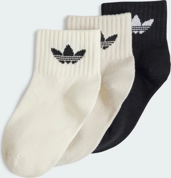 adidas Mid-Ankle Socken, 3 Paare (Junior)