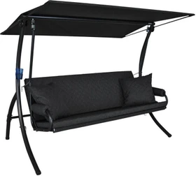 Angerer Elegance Joy Hollywoodschaukel grau/eisengrau