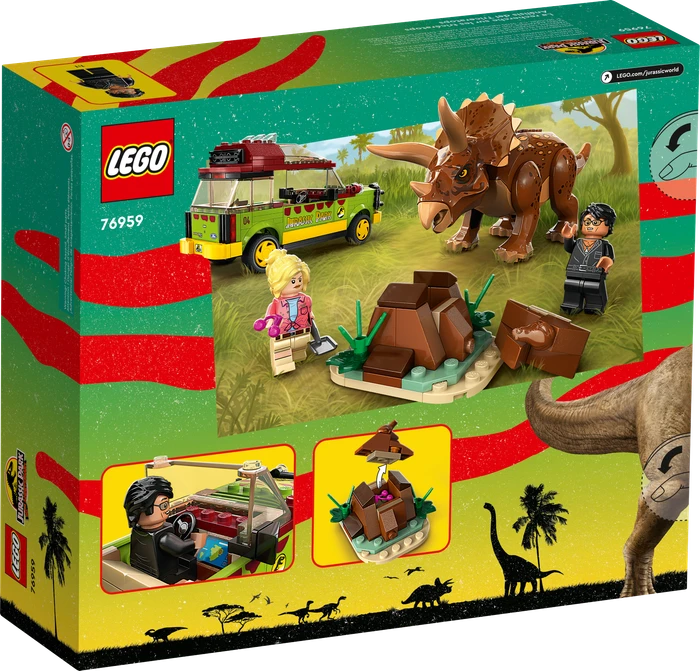 LEGO Jurassic World - Triceratops-Forschung