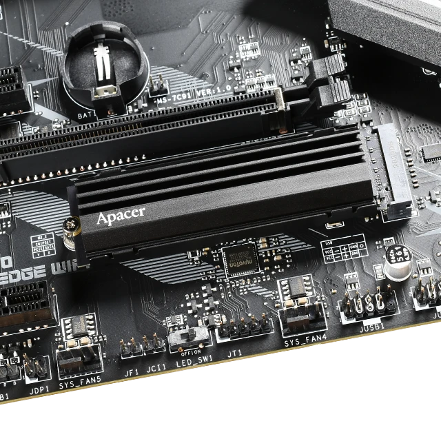 Apacer AS2280Q4U 2TB, M.2 2280 / M-Key / PCIe 4.0 x4, Kühlkörper