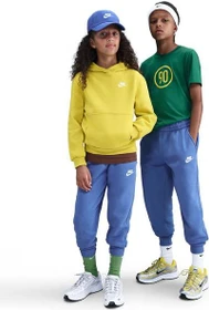 Nike Sportswear Club Fleece Trainingshose lang comet blue/white (Junior)