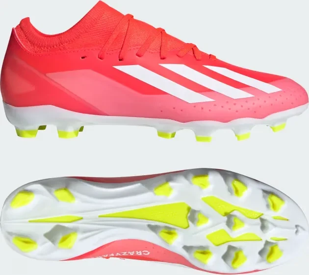 adidas X Crazyfast League MG solar red/cloud white/team solar yellow 2
